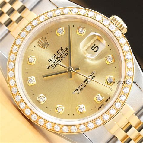 men's 18k yellow gold & stainless steel rolex|18 karat gold ring men's.